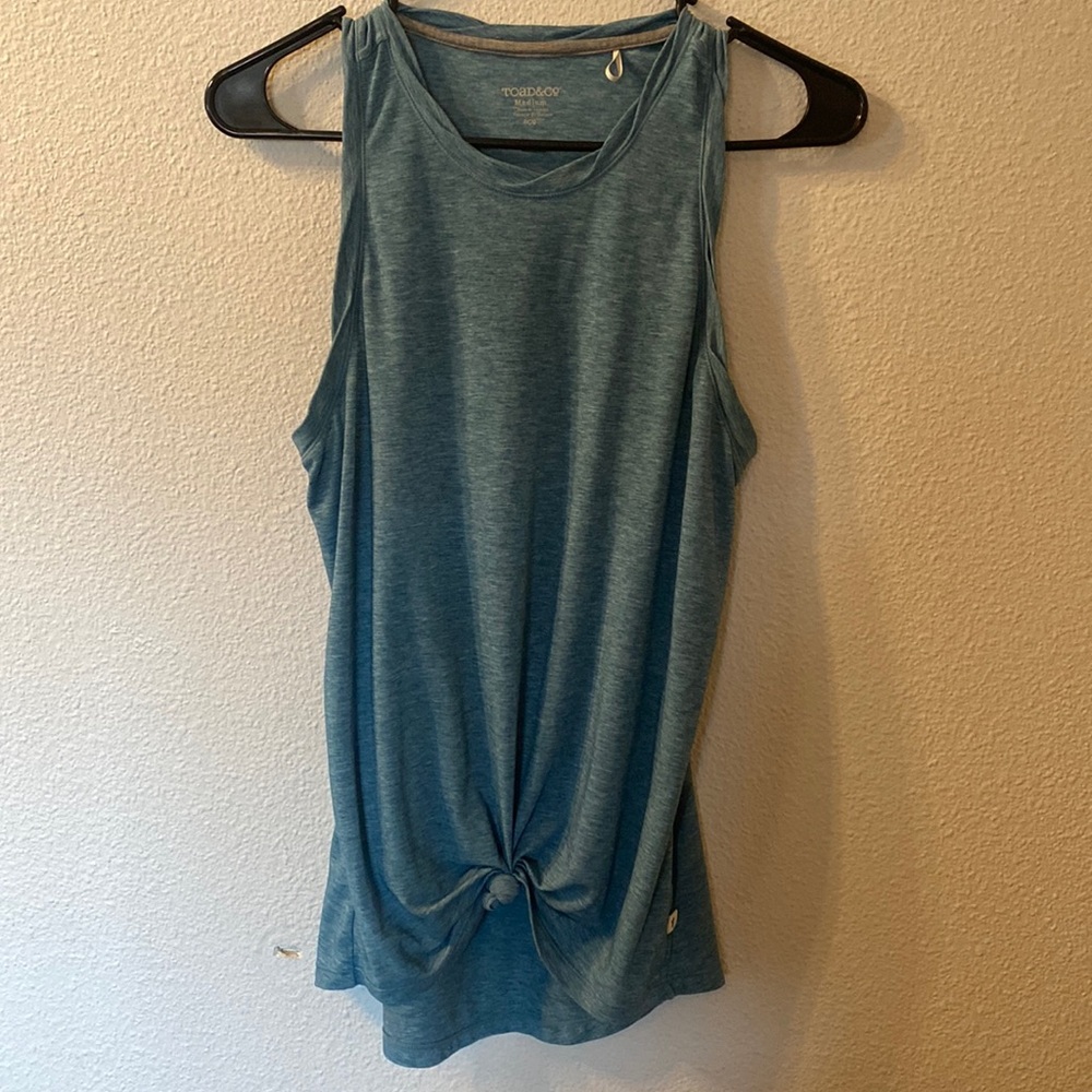 Toad & Co Workout Tank sz M, Blue